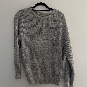 TNA Women’s Vintage Gray Knit  Sweater